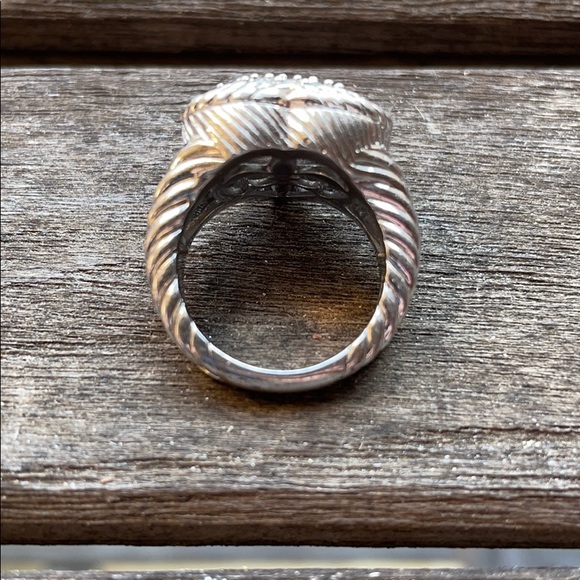 Judith Ripka Pavé Heart Ring size 5 - Picture 3 of 5